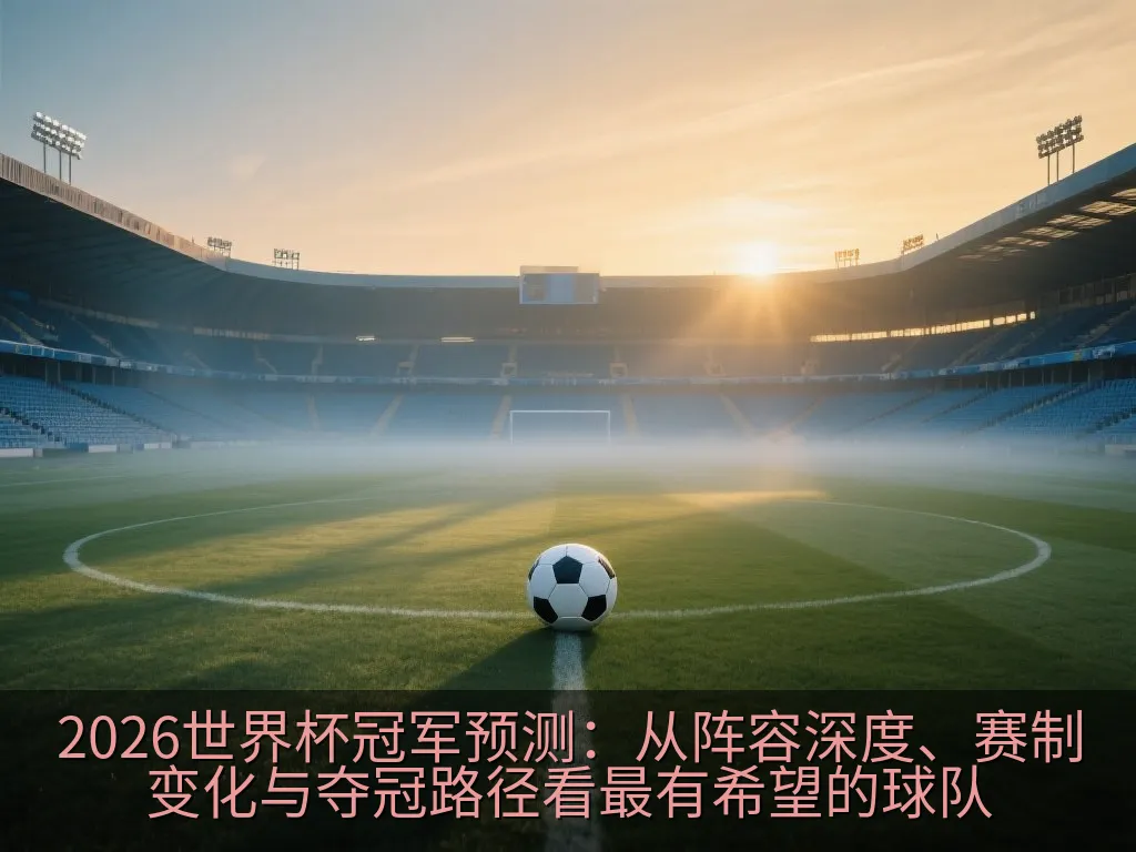 世界杯奖杯与北美联合举办元素风格插图,适合呈现2026世界杯冠军预测主题